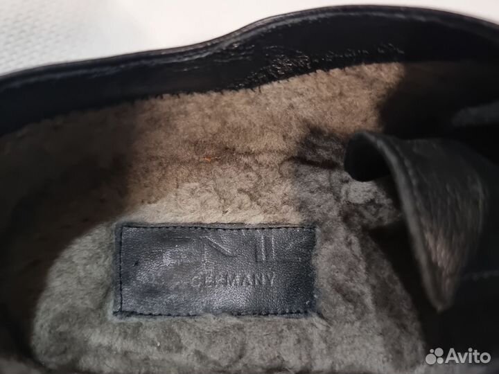 Туфли мужские зимние