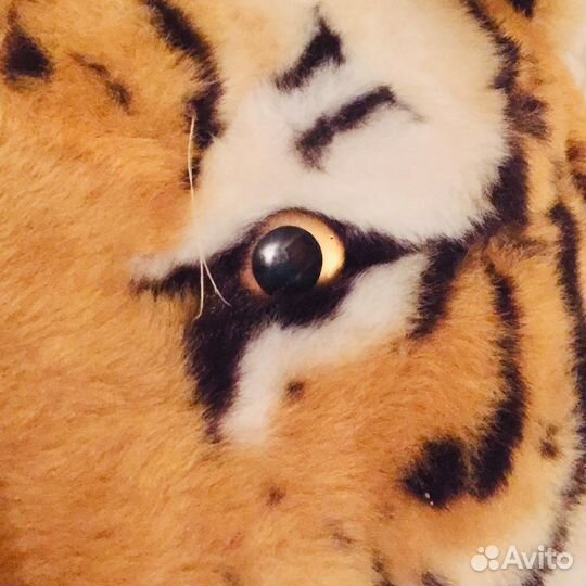 Тигр.Голова тигра.Мягкая игрушка