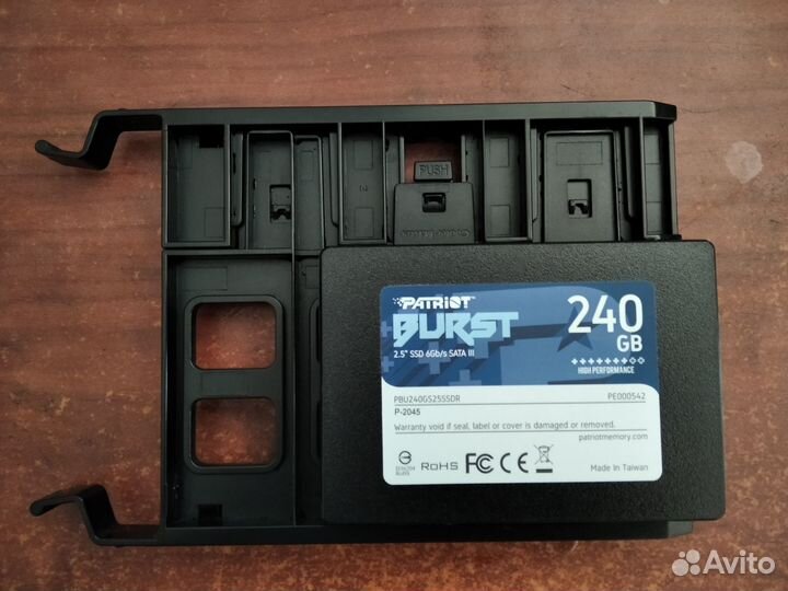 Крепление салазки для SSD и HDD в корпус или меняю