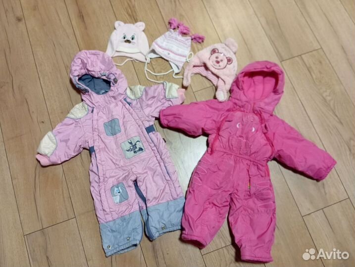 Костюмы и комбинезоны 62-80 см