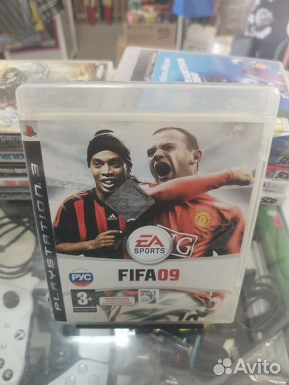 Диск Fifa 09 ps3