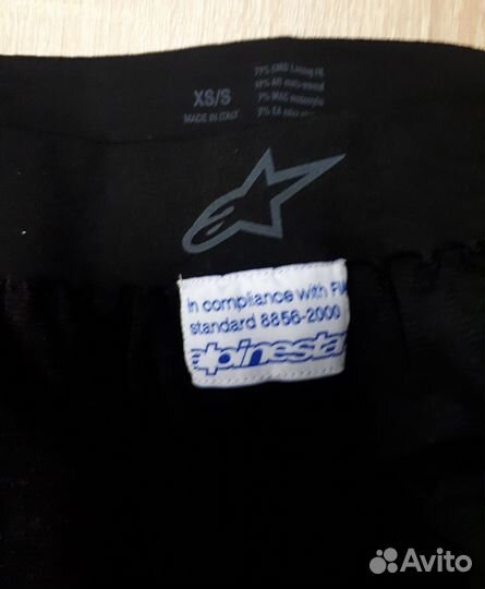 Панталоны для автоспорта Alpinestars ZX