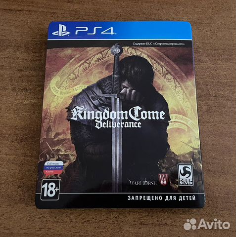 Игра PS4 Kingdom Come (steelbook edition)