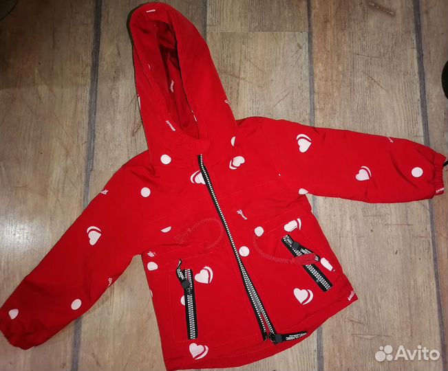Куртка демисезон на девочку 80