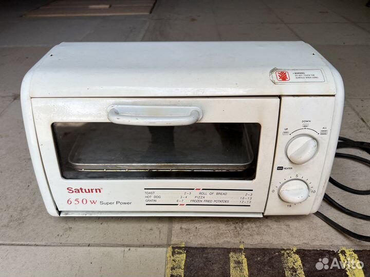 Мини печь тостер Saturn ST-1070