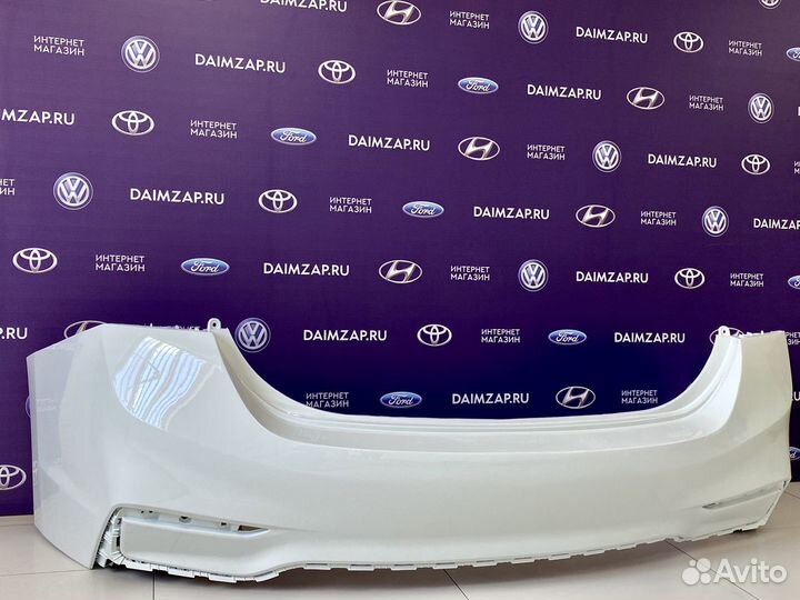 Бампер Задний Hyundai Solaris 2017 Белый