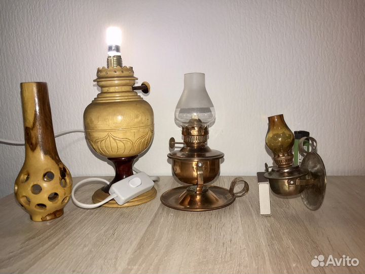 Керосиновая лампа мини разные