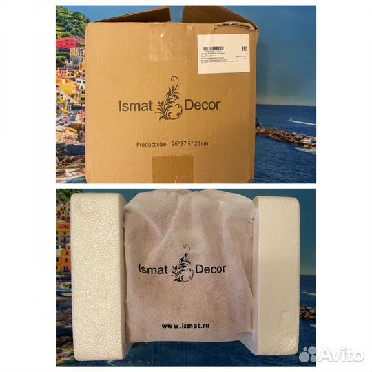 Шкатулка для украшений органайзер Ismat decor