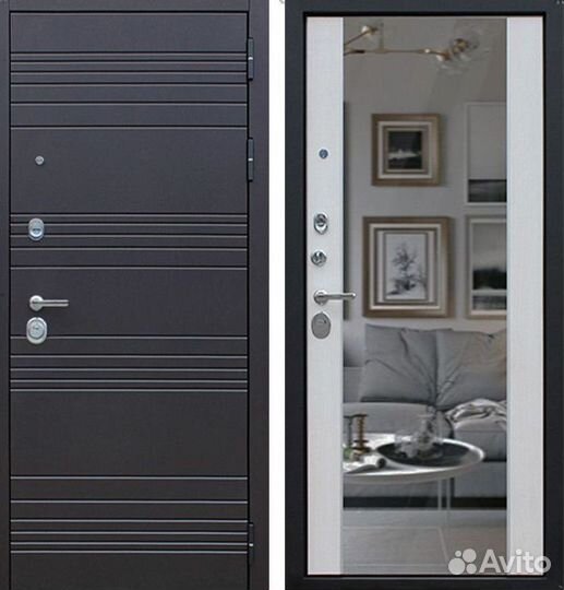 Дверь входная Шоколад металлическая Дуэт