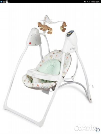 Электрокачели Graco