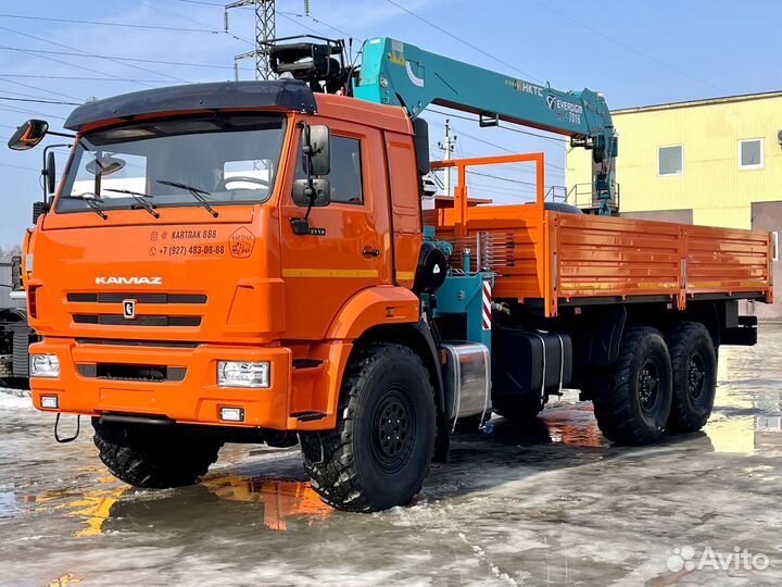 КамАЗ 43118 с КМУ, 2021