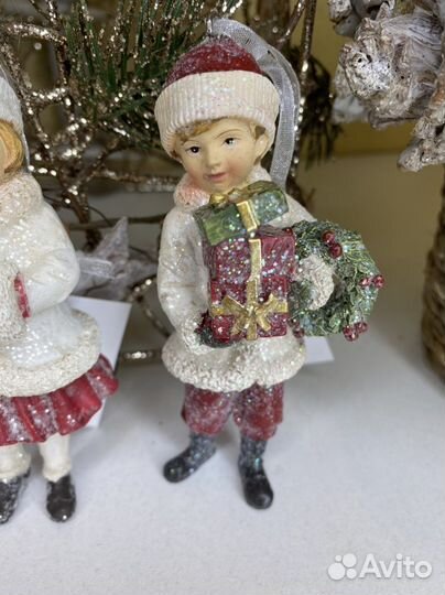 Новогодние елочные игрушки Дети