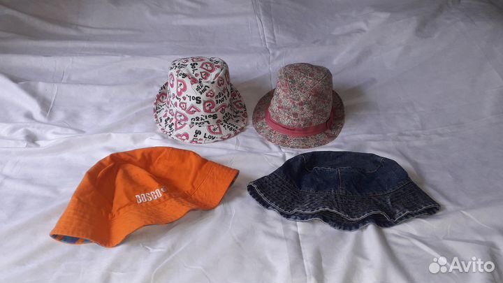 Шляпы, панамы детские