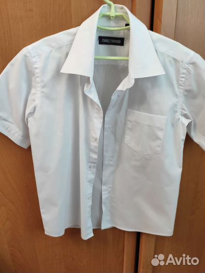 Рубашка школьная на мальчика р.122