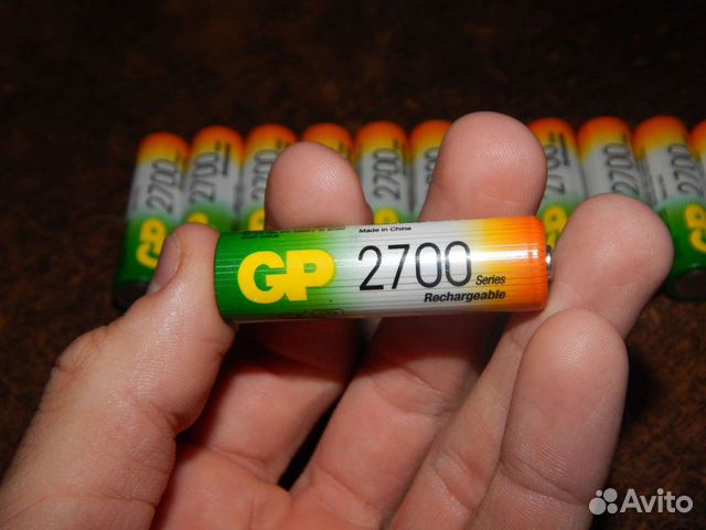 Аккумуляторы GP Rechargeable 2700mAh