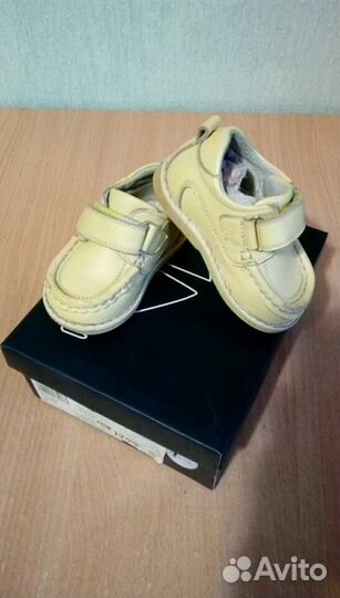 Ботинки кожаные