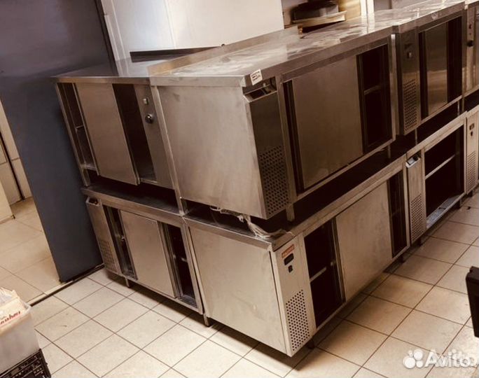 Тепловые столы, столы с подогревом