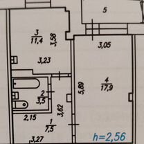 1-к. квартира, 40,3 м², 4/10 эт.