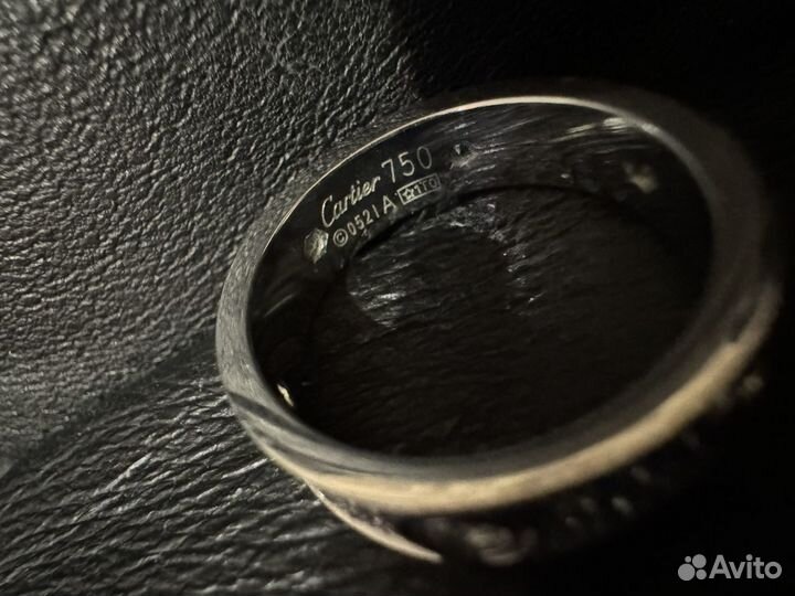 Кольцо золото 750 Cartier