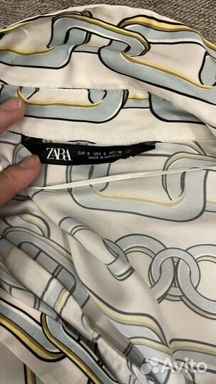 Рубашка женская zara xs