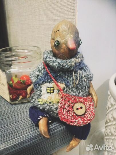 Орех, кукла коллекционная