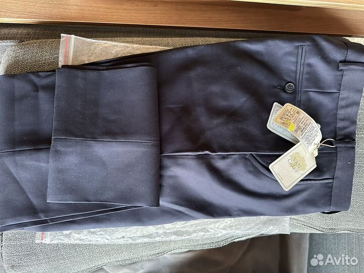 Школьные брюки новые Van Cliff синие 164