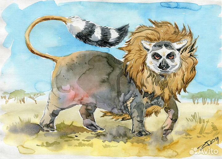 Картины и этюды акварелью Часть 1