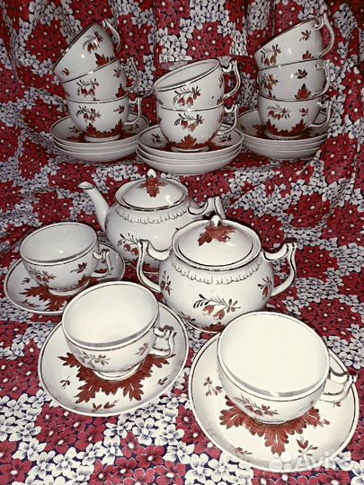 Советский фарфор, сервизы