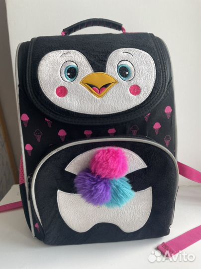 Рюкзак школьный Grizzly ранец для девочки