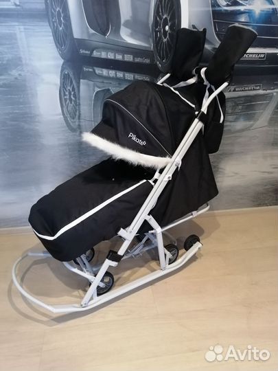 Санки-коляска