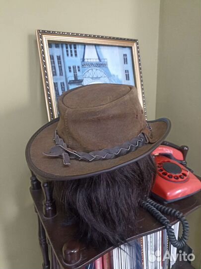 Шляпа кожаная BC Hats. Австралия