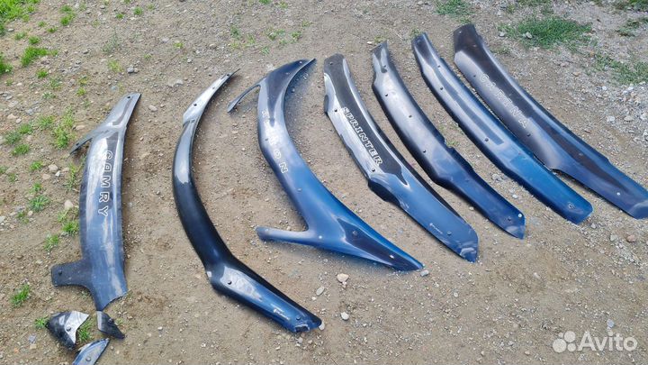 Мухобойки на капот отбойники дефлектор капота