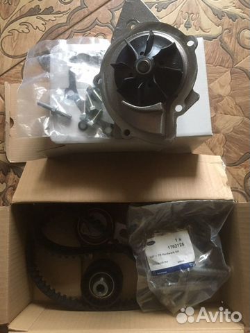 Ремкомплект (помпа, ремень, ролики) Мондео 4