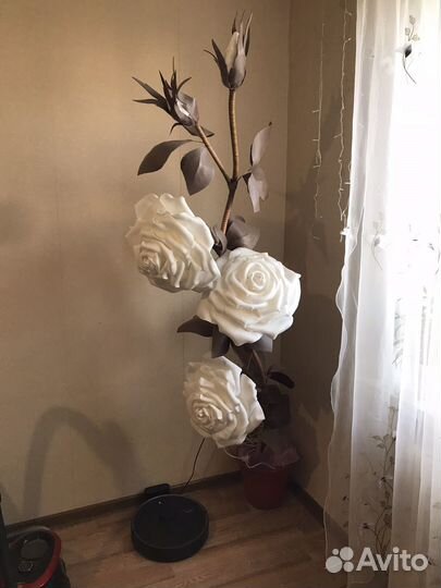 Цветок с подсветкой