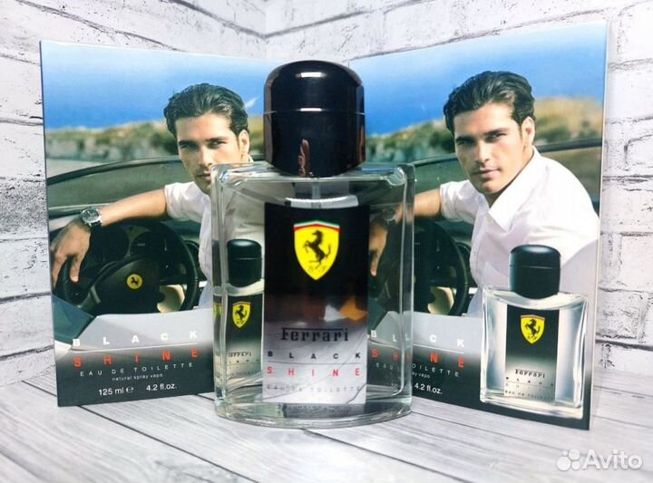 Мужская туалетная вода Ferrari Black Shine