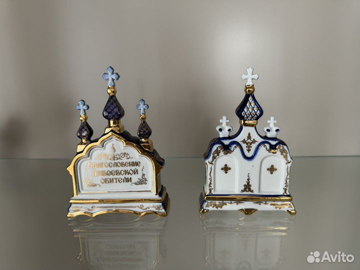 Статуэтка фарфоровая киот гжель