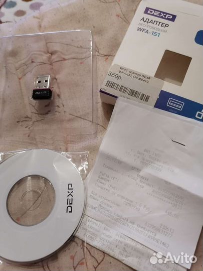 Wifi usb адаптер Dexp