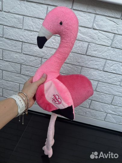 Мягкая игрушка фламинго