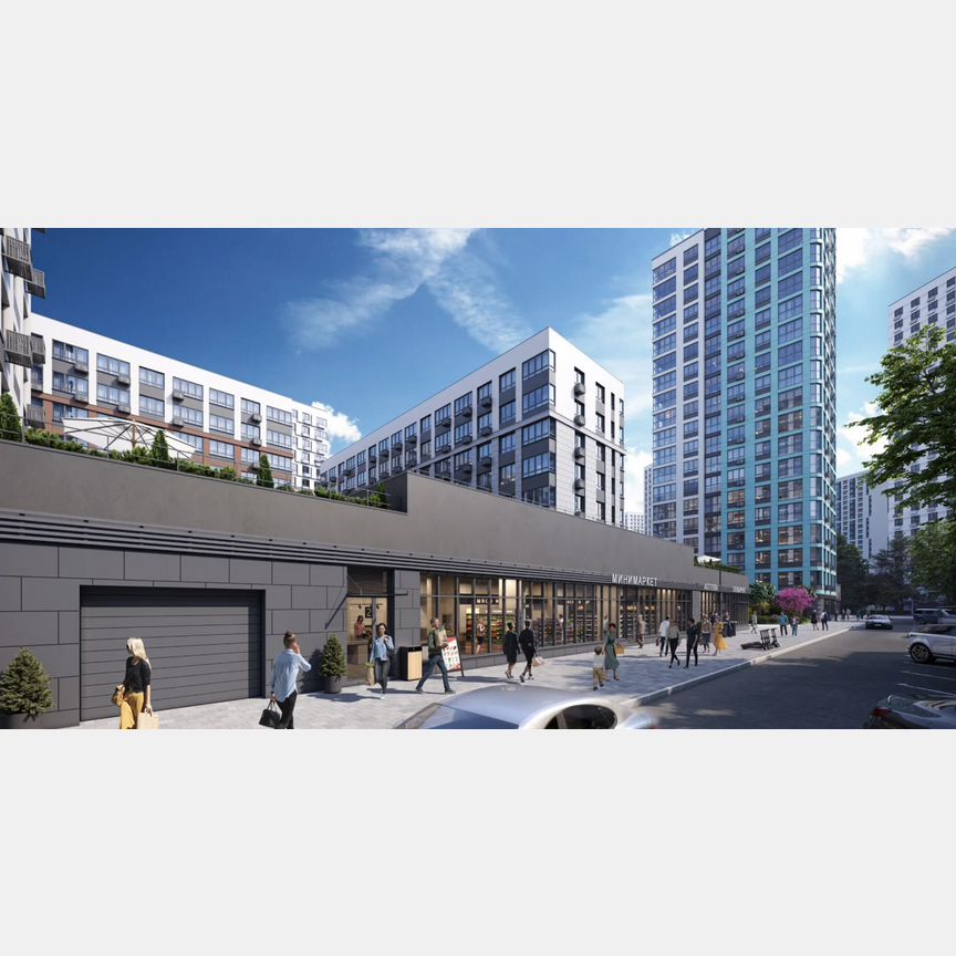 3-к. квартира, 66,5 м², 3/9 эт.