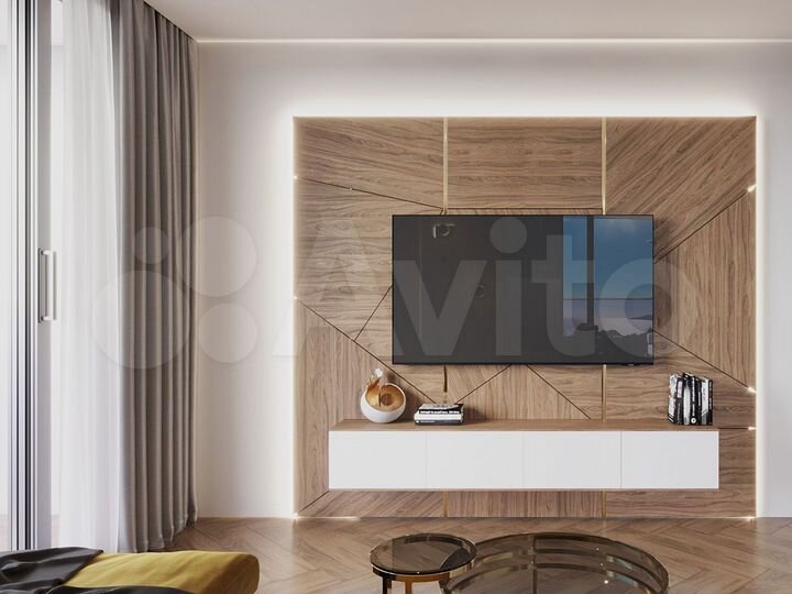 2-к. апартаменты, 45,6 м², 2/11 эт.