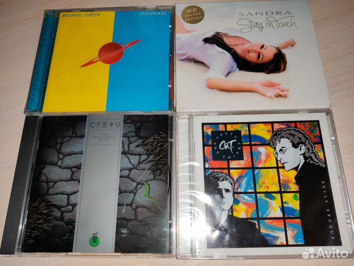 CD фирм Scooter ELO Sandra Cretu Fancy Norman ч.3