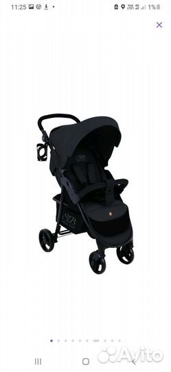 Прогулочная коляска Sweet baby новая, цвет черный