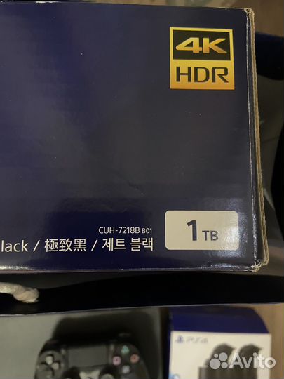 PS4 Pro 1TB 2 Джойстика 3-я ревизия