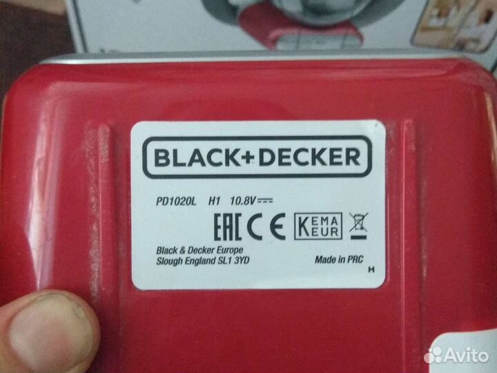Пылесос Black&Decker pd1020l