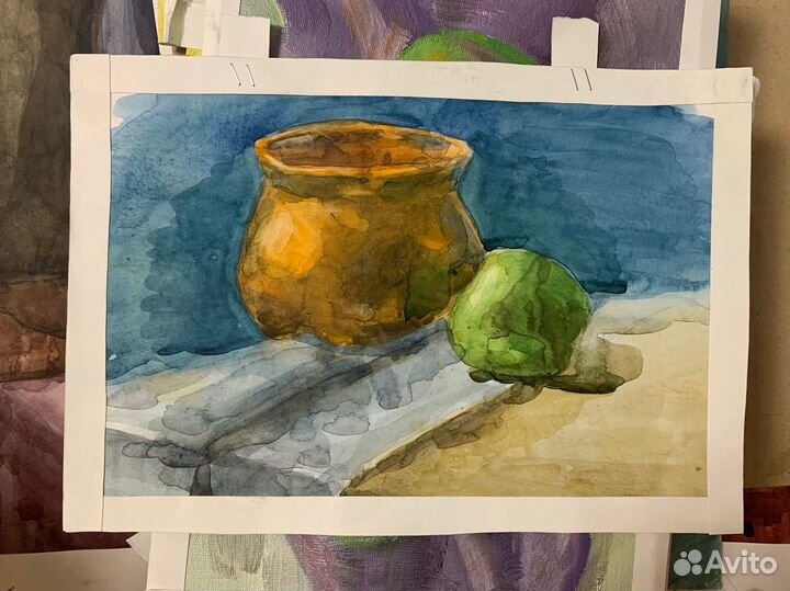 Этюды акварелью