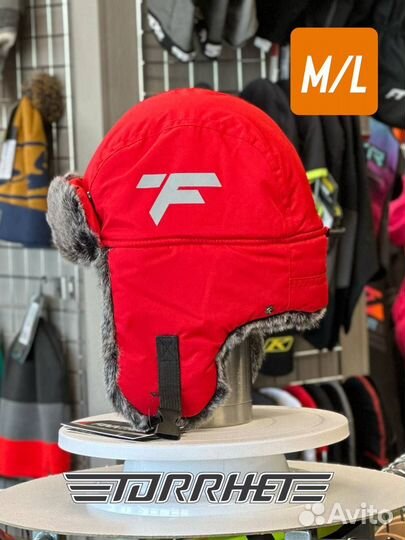 Шапка-ушанка Finntrail Hat Terra 2950 Red