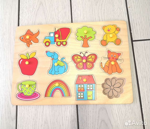 Развивающие деревянные игрушки