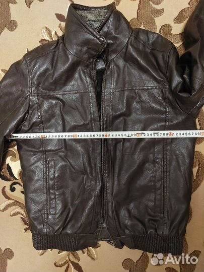 Куртка кожаная мужская