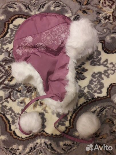 Шапка зимняя на 2-3 года