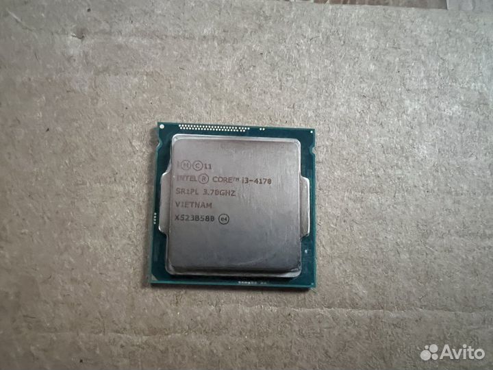 Процессоры intel core i3-4170 и celeron g1820